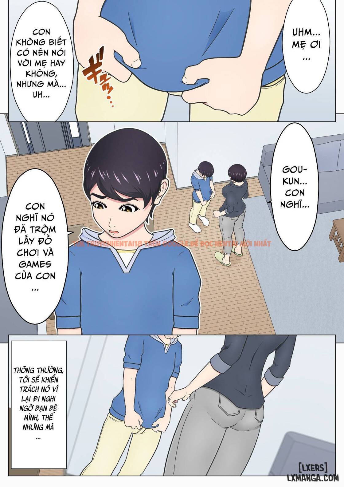 Trang truyện 5 trong truyện tranh Shitagi Feti No Warugaki Ni Yowami O Nigirarete Shimatta Tsuyoki Mama - One Shot - www.truyentvn.net