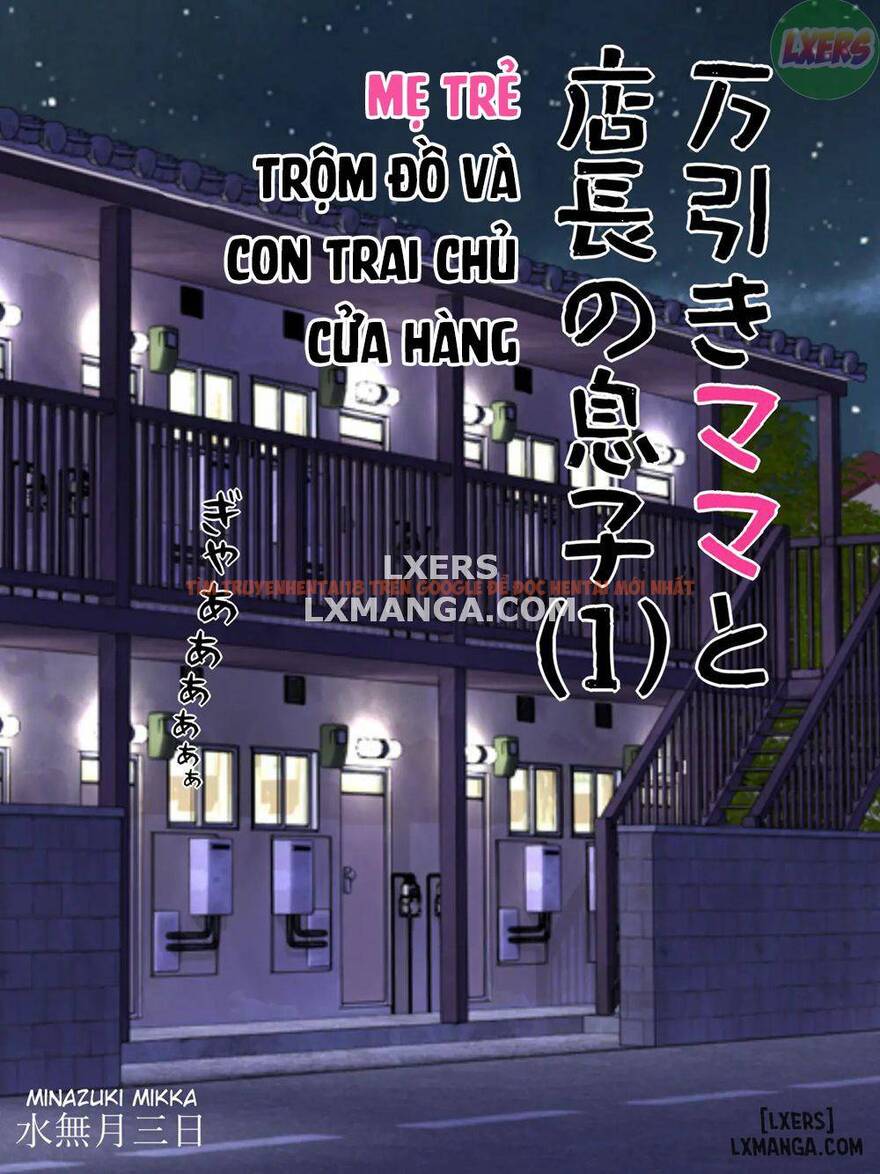 Trang truyện 1 trong truyện tranh Shoplifting Mom And Store Manager’s Son - Chap 1 - lxmanga.org