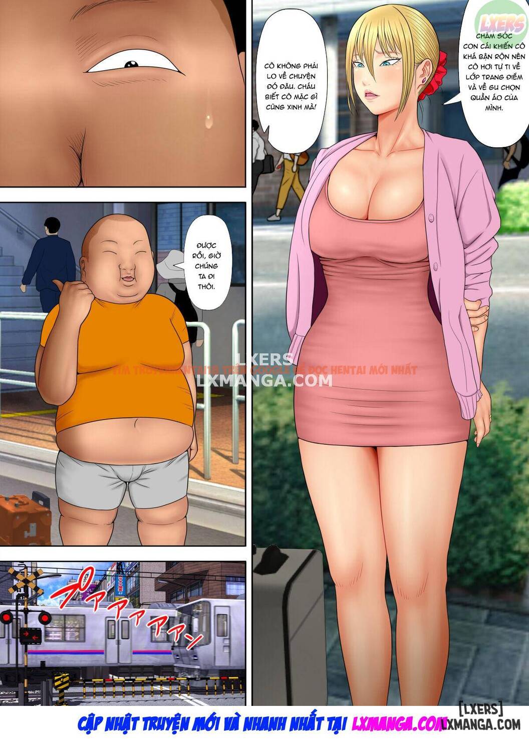 Trang truyện 10 trong truyện tranh Shoplifting Mom And Store Manager’s Son - Chap 4 - www.lxmanga.org