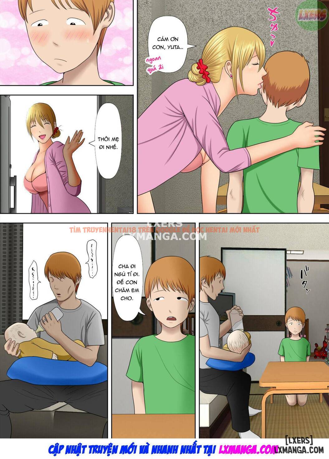 Trang truyện 6 trong truyện tranh Shoplifting Mom And Store Manager’s Son - Chap 4 - www.lxmanga.org