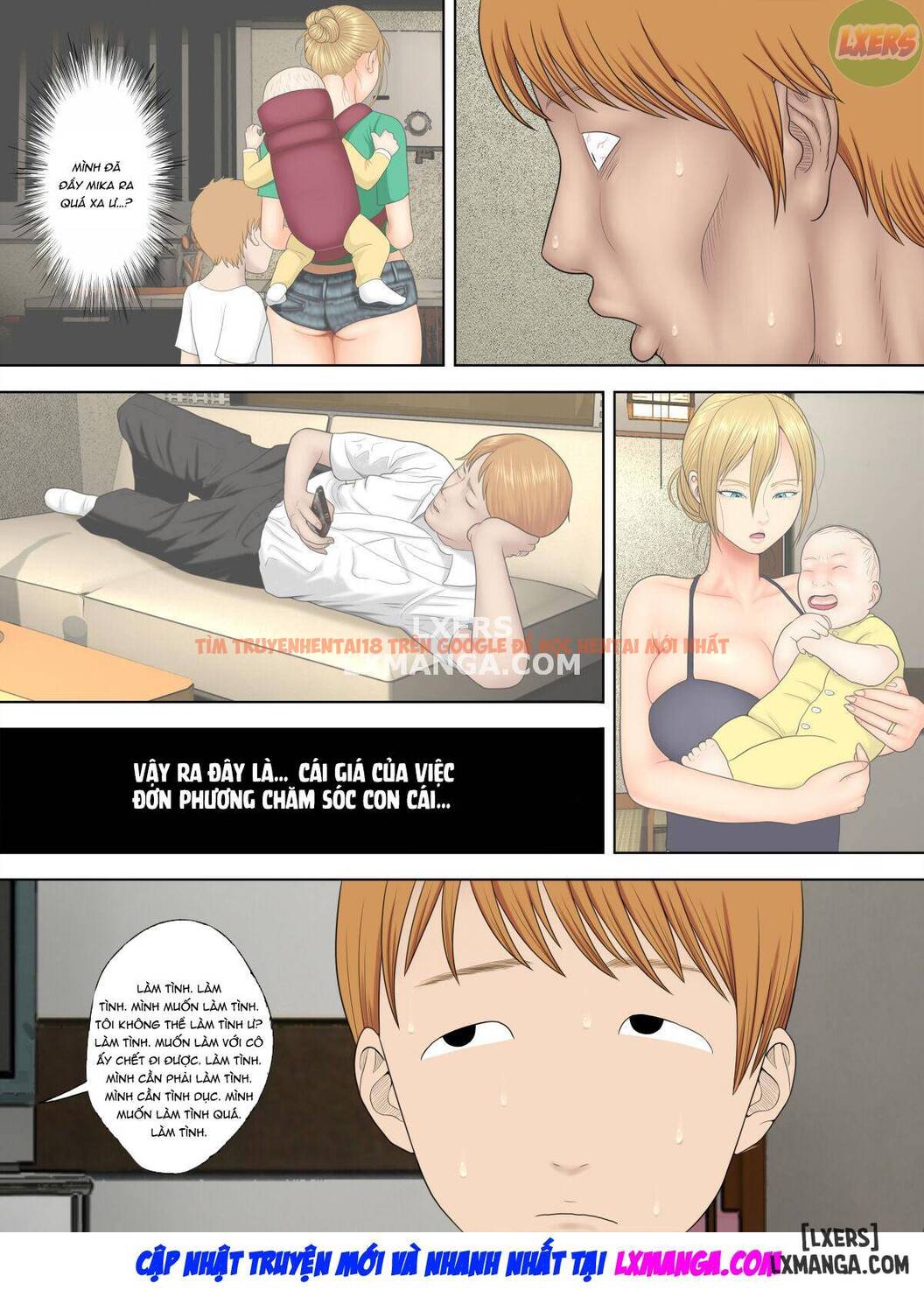 Trang truyện 8 trong truyện tranh Shoplifting Mom And Store Manager’s Son - Chap 4 - www.lxmanga.org