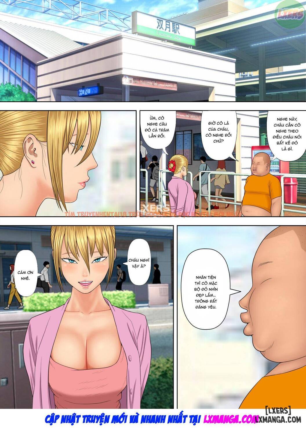 Trang truyện 9 trong truyện tranh Shoplifting Mom And Store Manager’s Son - Chap 4 - www.lxmanga.org