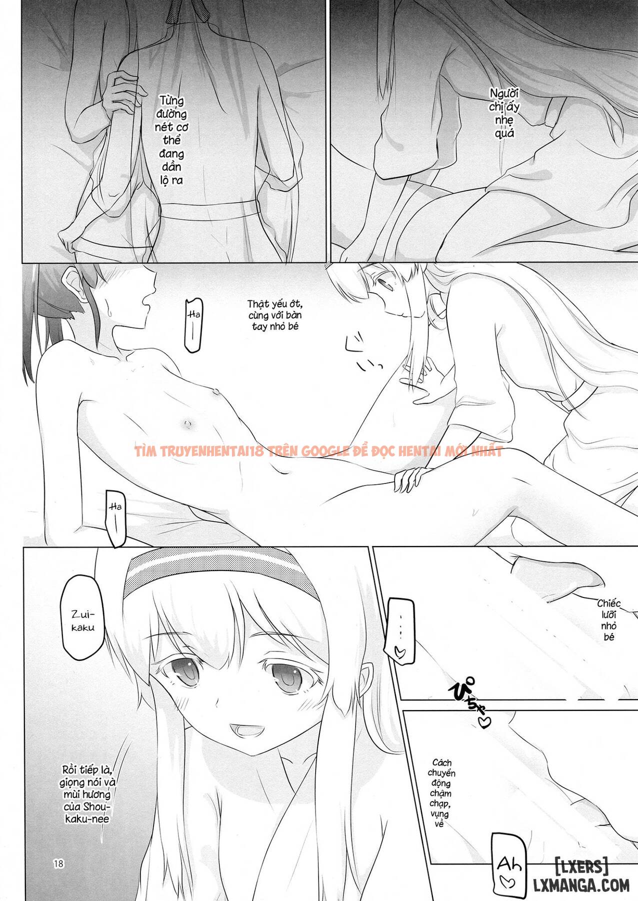 Trang truyện 17 trong truyện tranh Shoukaku-nee Ga Chiisaku Nacchatta - One Shot - www.lxmanga.org