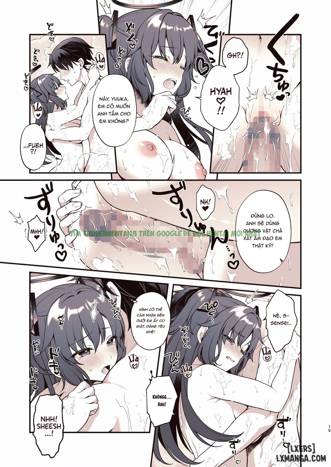 Xem ảnh 13 trong truyện hentai Shower De Yuuka To | Shower Time With Yuuka! - Chap 1 - Truyenhentai18.org