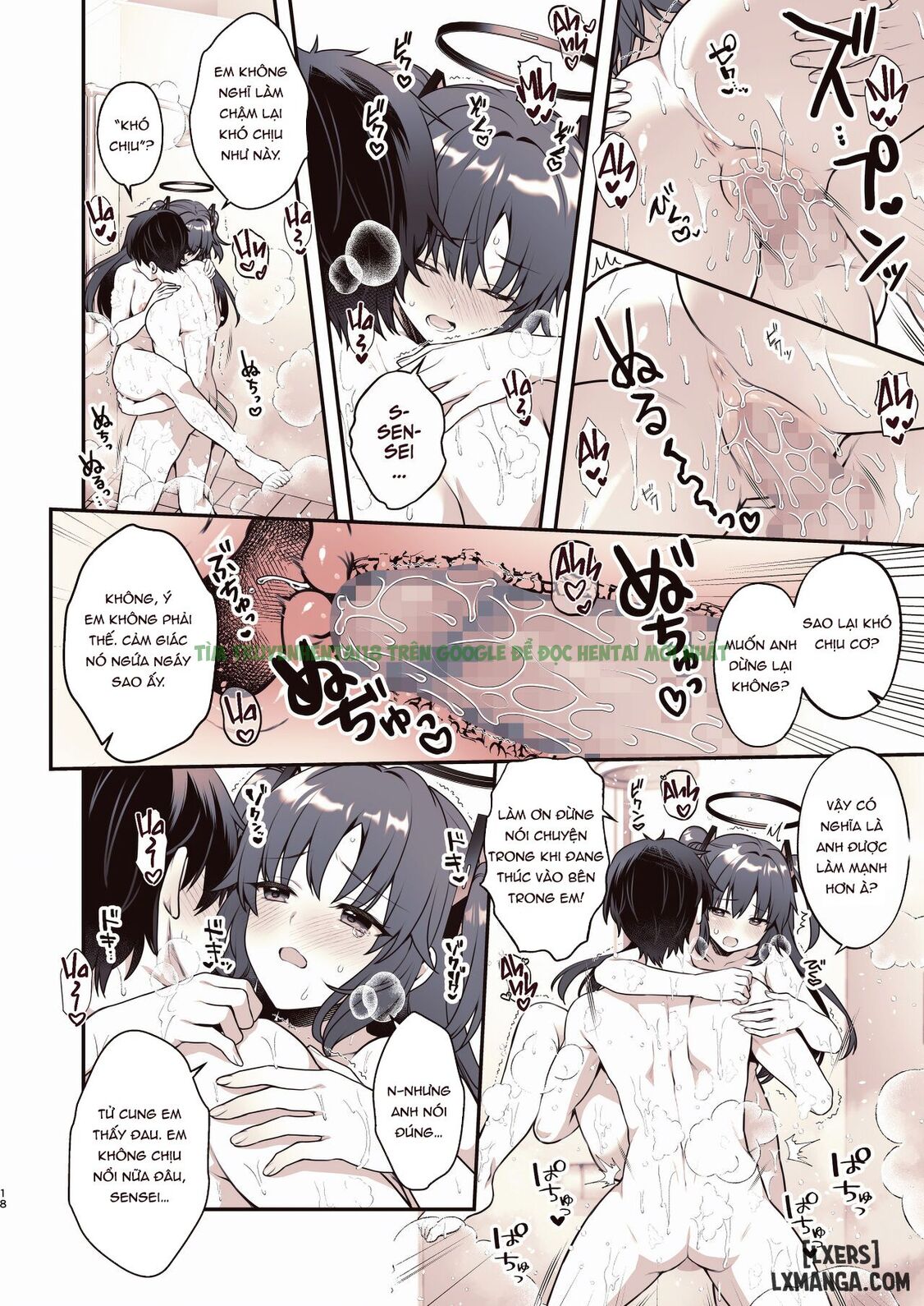 Hình ảnh 16 trong Shower De Yuuka To | Shower Time With Yuuka! - Chap 1