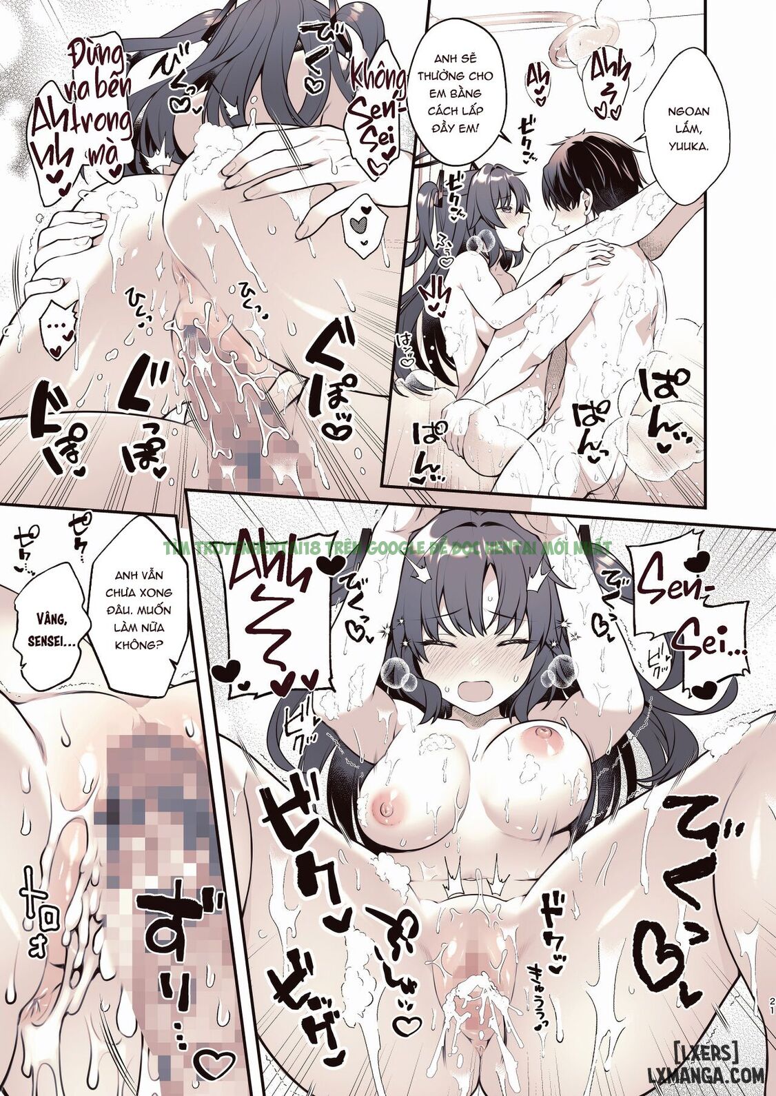 Xem ảnh 19 trong truyện hentai Shower De Yuuka To | Shower Time With Yuuka! - Chap 1 - Truyenhentai18.org