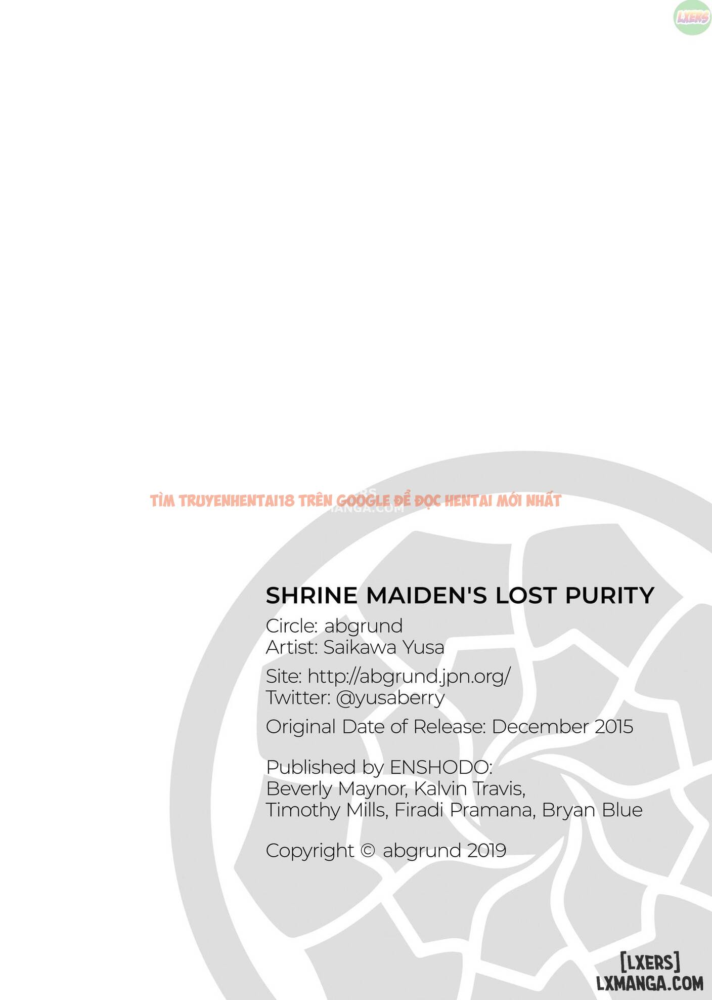 Xem ảnh 30 trong truyện hentai Shrine Maiden's Lost Purity - One Shot - hentaitvn.net