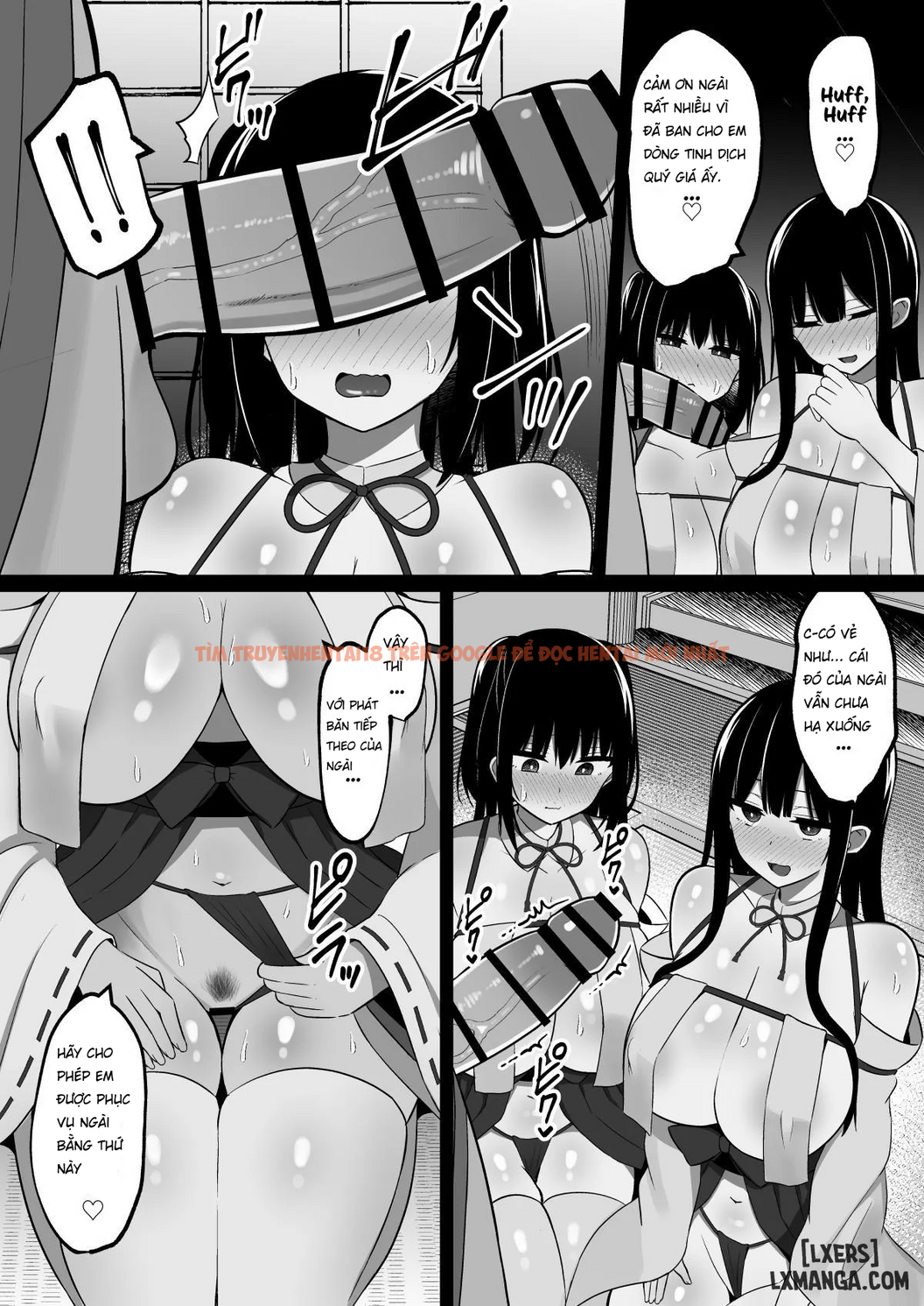Xem ảnh 14 trong truyện hentai Shrine Maidens Of Injin: Mating Ritual With 2 Busty Miko Sisters, Locked In The Lust God's Shrine! - One Shot - hentaitvn.net
