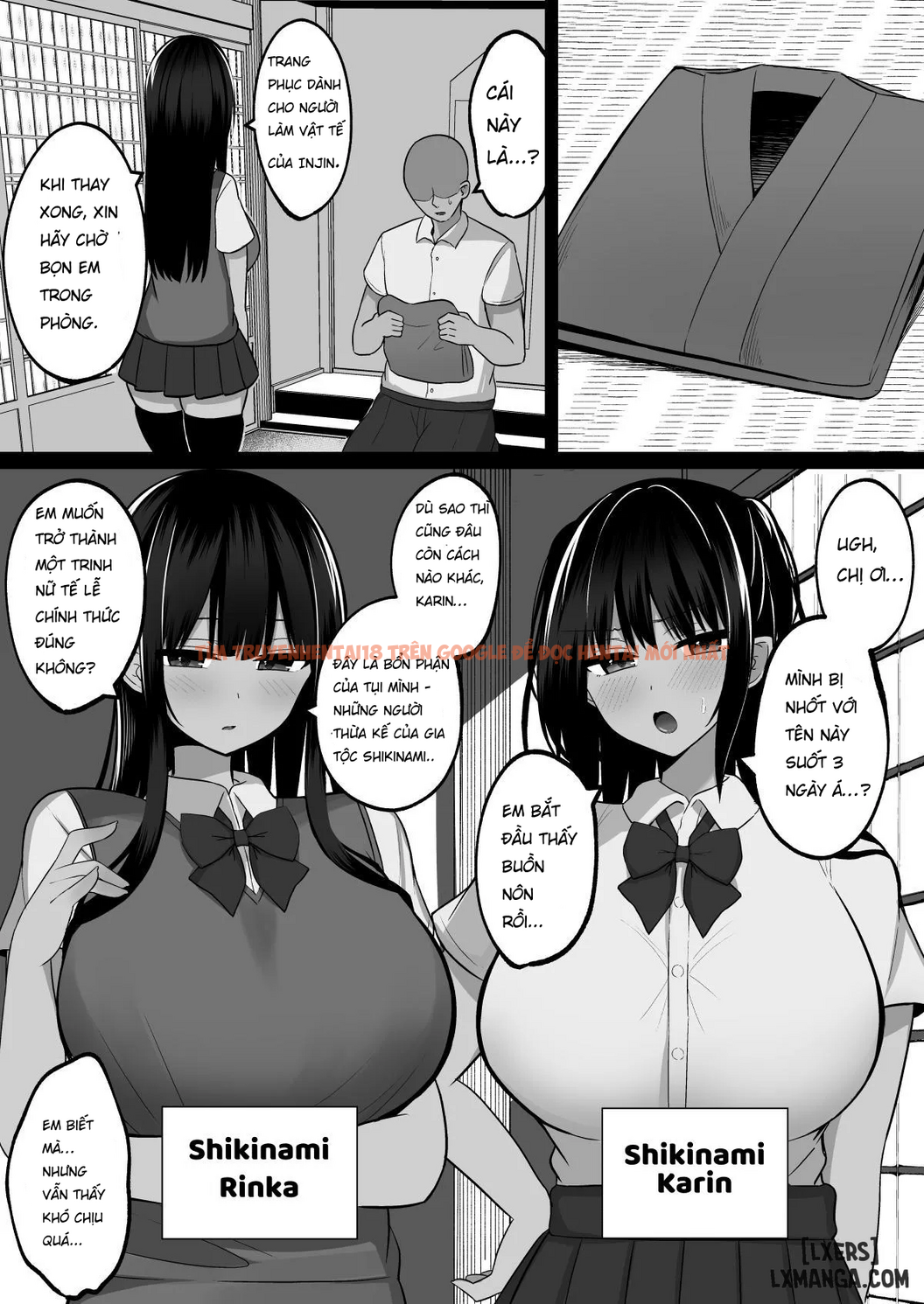 Xem ảnh 2 trong truyện hentai Shrine Maidens Of Injin: Mating Ritual With 2 Busty Miko Sisters, Locked In The Lust God's Shrine! - One Shot - hentaitvn.net