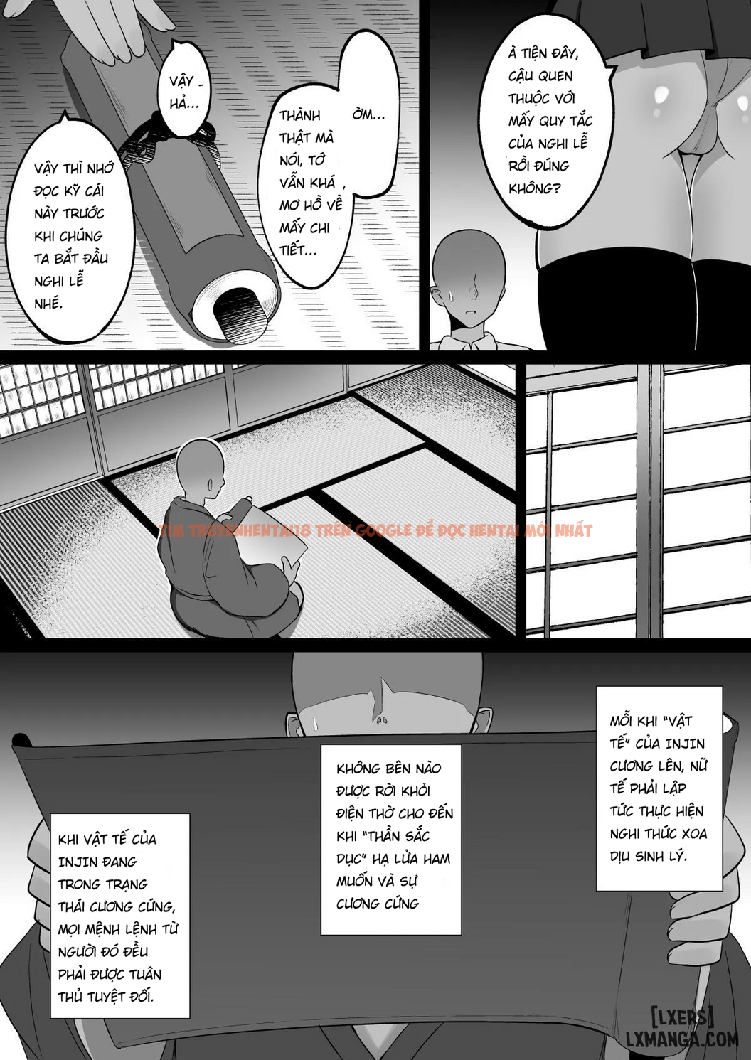 Xem ảnh 4 trong truyện hentai Shrine Maidens Of Injin: Mating Ritual With 2 Busty Miko Sisters, Locked In The Lust God's Shrine! - One Shot - hentaitvn.net