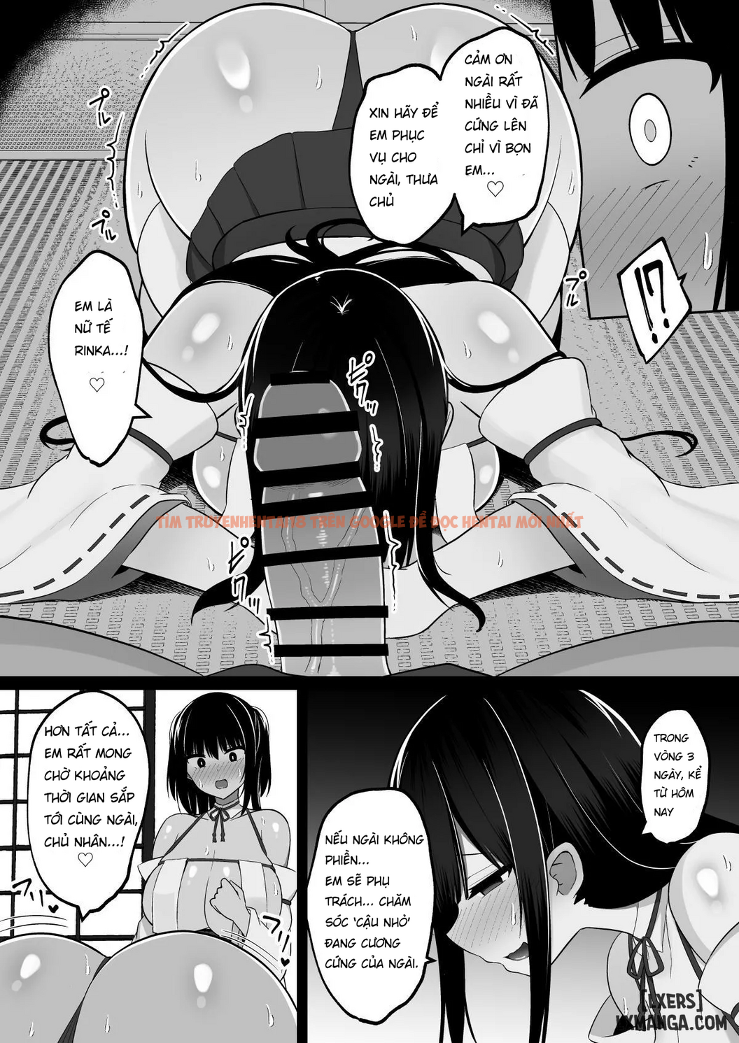 Xem ảnh 8 trong truyện hentai Shrine Maidens Of Injin: Mating Ritual With 2 Busty Miko Sisters, Locked In The Lust God's Shrine! - One Shot - hentaitvn.net