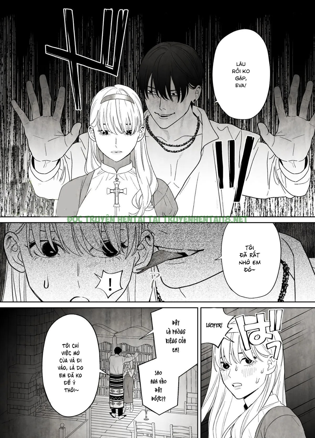 Hình ảnh 8 trong Sinful Nun Pays Penitence To The Serpent - One Shot - Hentaimanhwa.net