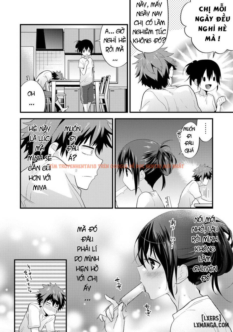 Trang truyện 1 trong truyện tranh Siskoi Shitei Hitotsu Yane No Shita - Chapter 4 - truyentvn.net