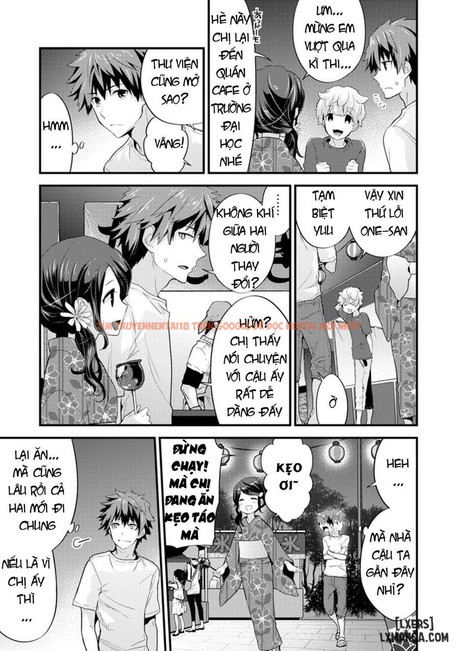 Trang truyện 8 trong truyện tranh Siskoi Shitei Hitotsu Yane No Shita - Chapter 4 - truyentvn.net