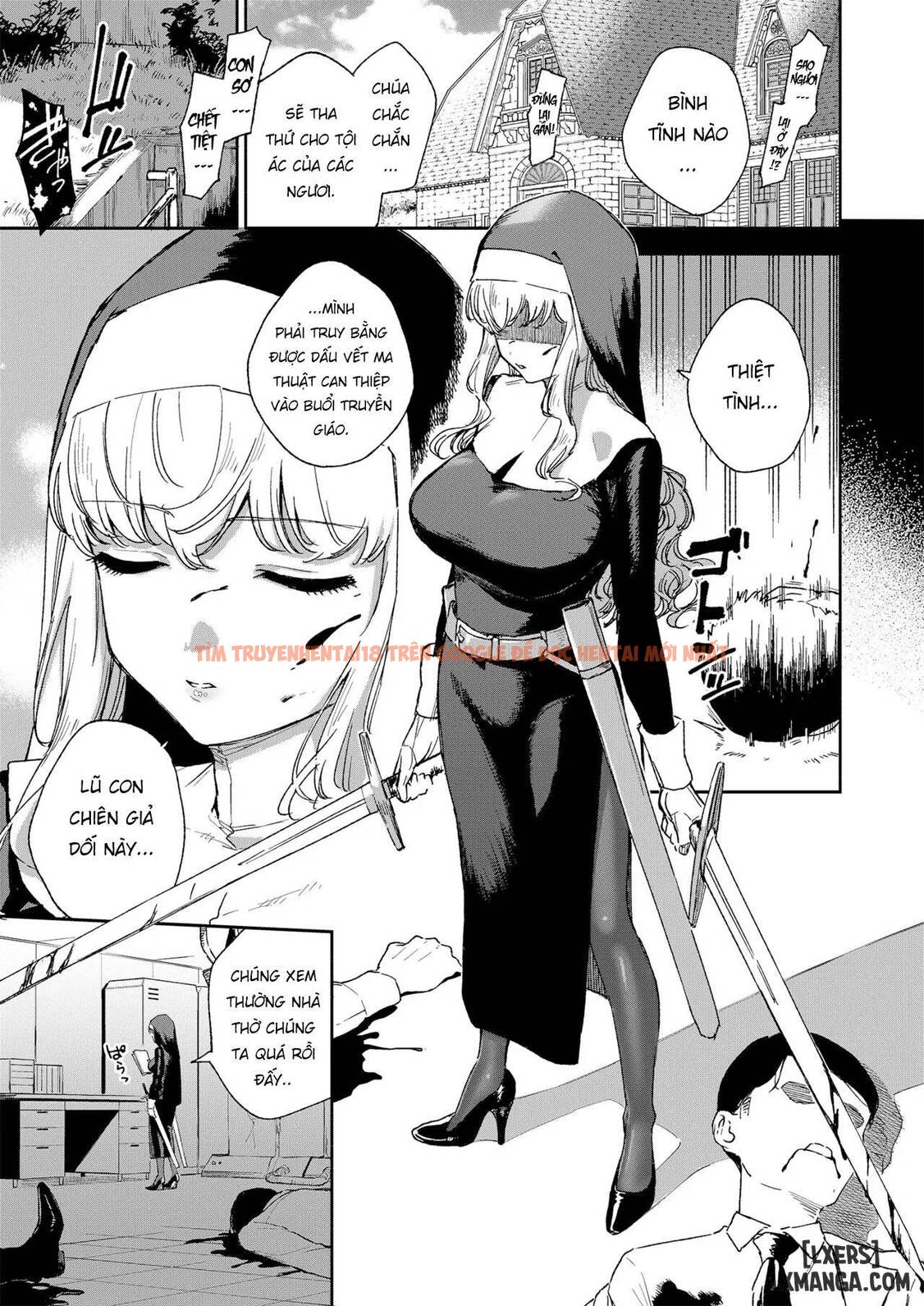 Xem ảnh 3 trong truyện hentai Sister Marguerite No Jyunan - One Shot - hentaitvn.net