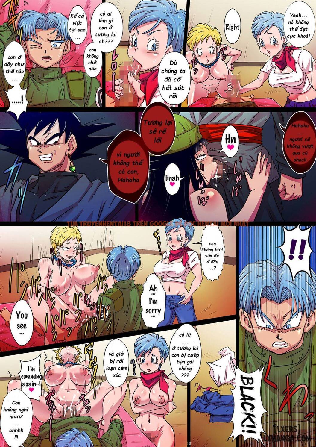 Trang truyện 11 trong truyện tranh Thác Loạn Cùng Cục Xà Bông Tắm! (doujinshi Dragon Ball) - One Shot - www.truyentvn.net