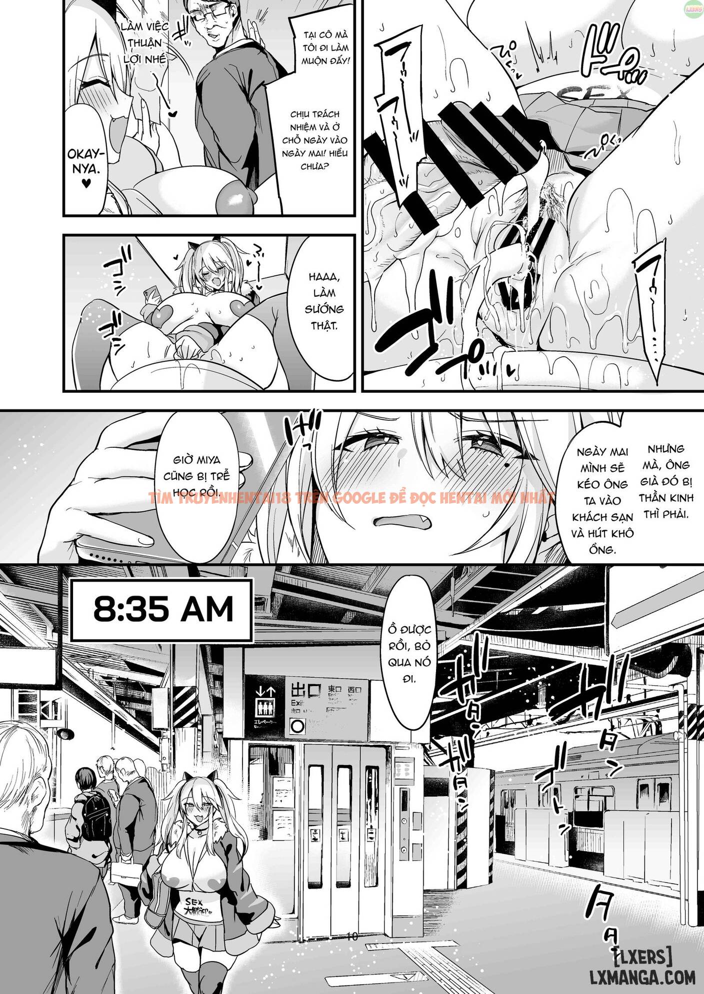 Trang truyện 14 trong truyện tranh Sokuhame Dekichau Jk Miya-chan No Ichinichi - One Shot - hentai24h.pro
