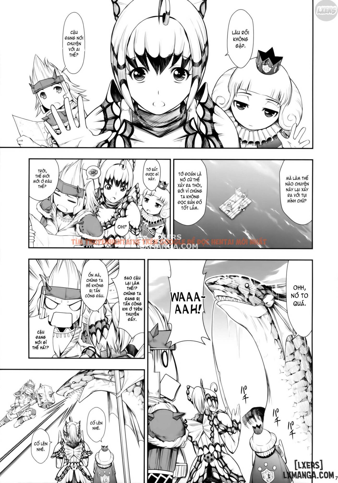 Trang truyện 4 trong truyện tranh Solo Hunter No Seitai World - Chap 1 - lxmanga.org