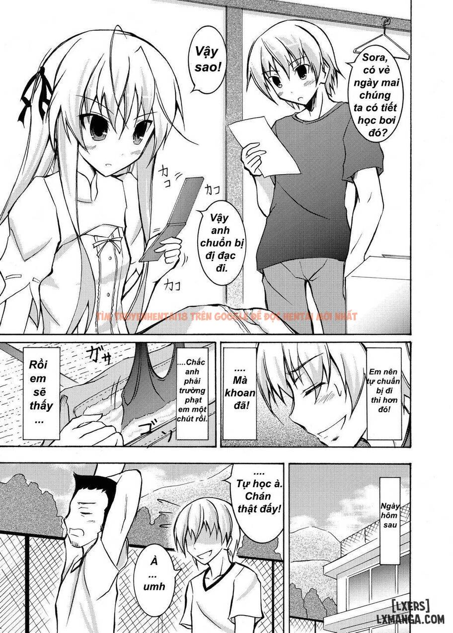 Trang truyện 1 trong truyện tranh Sora To Tokeru Mizugi To Pool Souji - One Shot - truyentvn.net