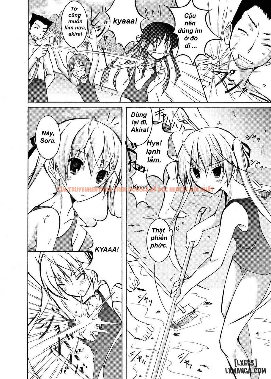 Trang truyện 2 trong truyện tranh Sora To Tokeru Mizugi To Pool Souji - One Shot - truyentvn.net
