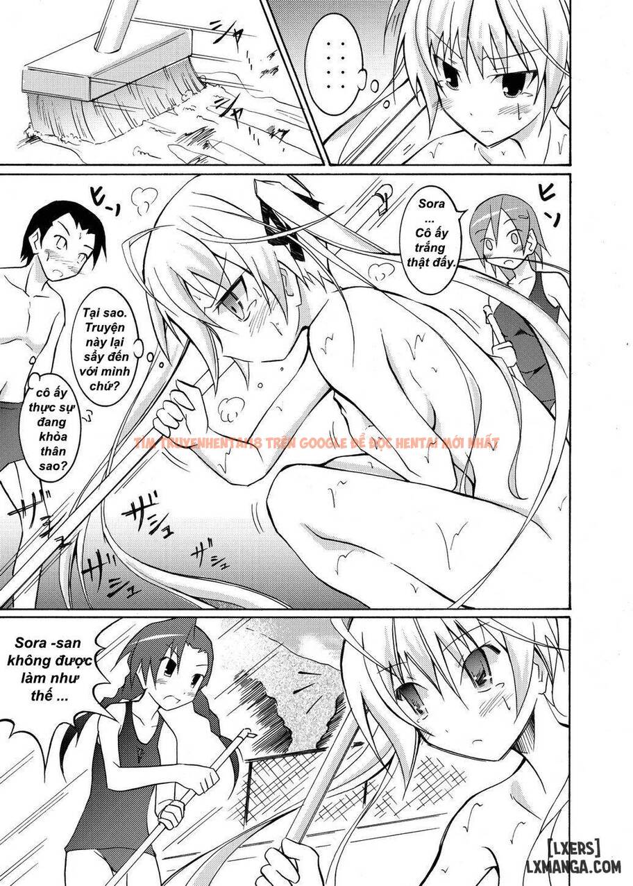 Trang truyện 9 trong truyện tranh Sora To Tokeru Mizugi To Pool Souji - One Shot - truyentvn.net