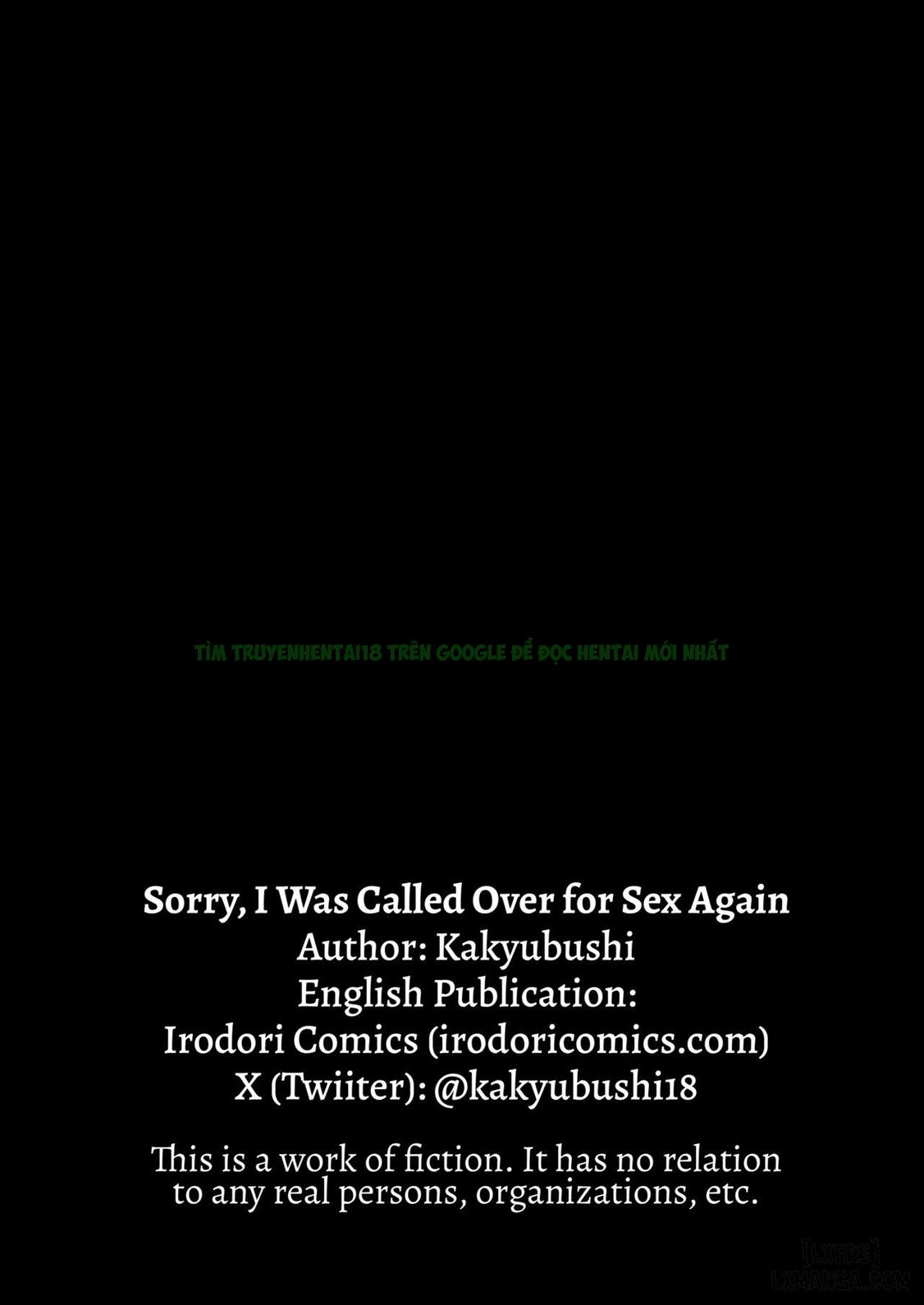 Hình ảnh 52 trong Sorry, I Was Called Over For Sex Again - One Shot - Hentaimanhwa.net