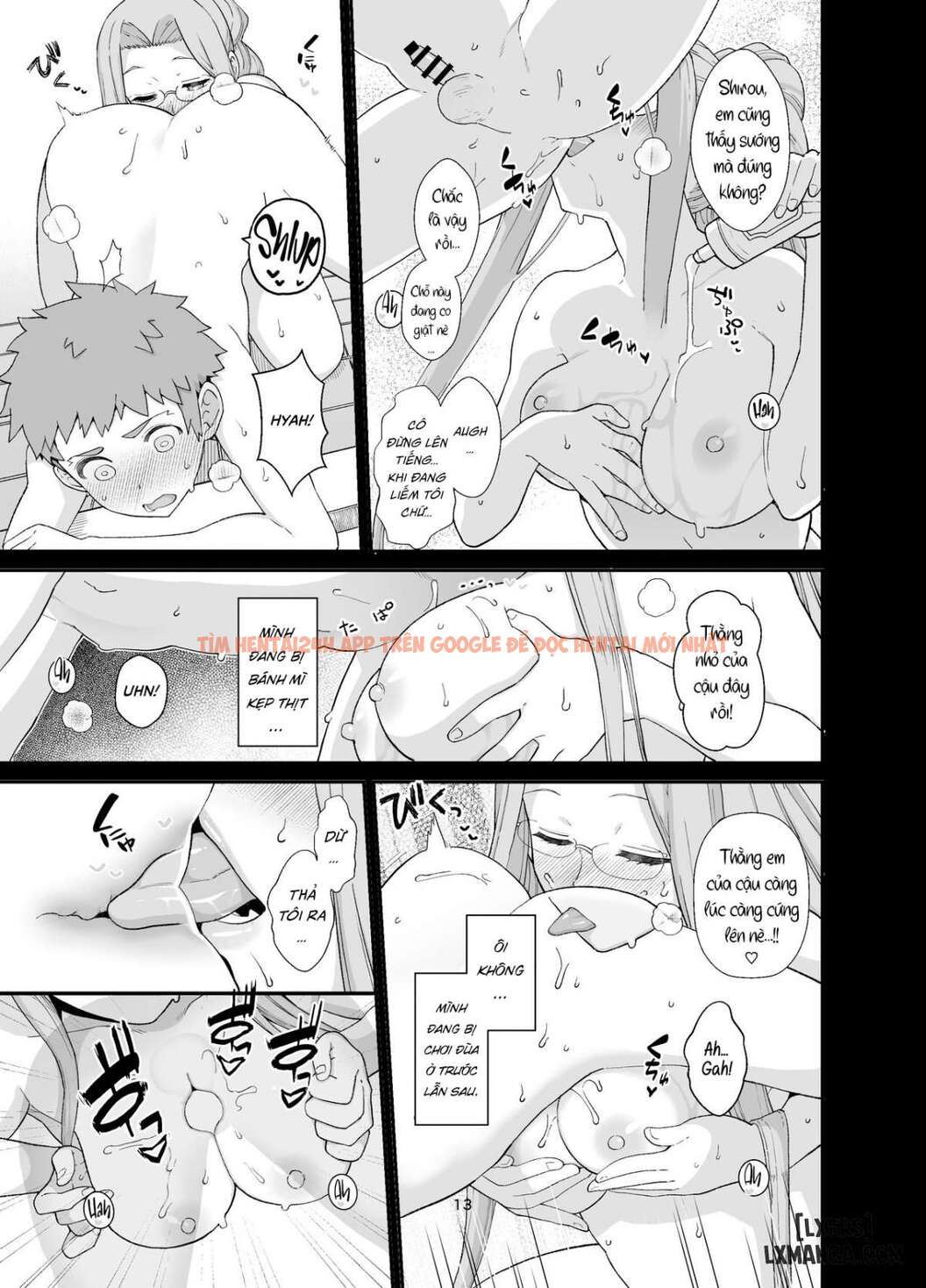 Xem ảnh Staying Home With Rider-san - One Shot - 14 - TruyenVN.APP