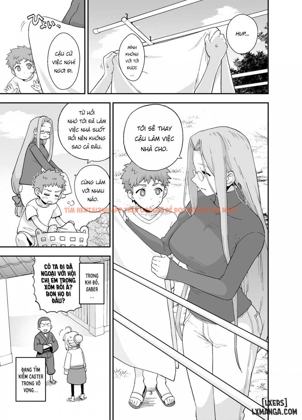 Xem ảnh Staying Home With Rider-san - One Shot - 4 - TruyenVN.APP