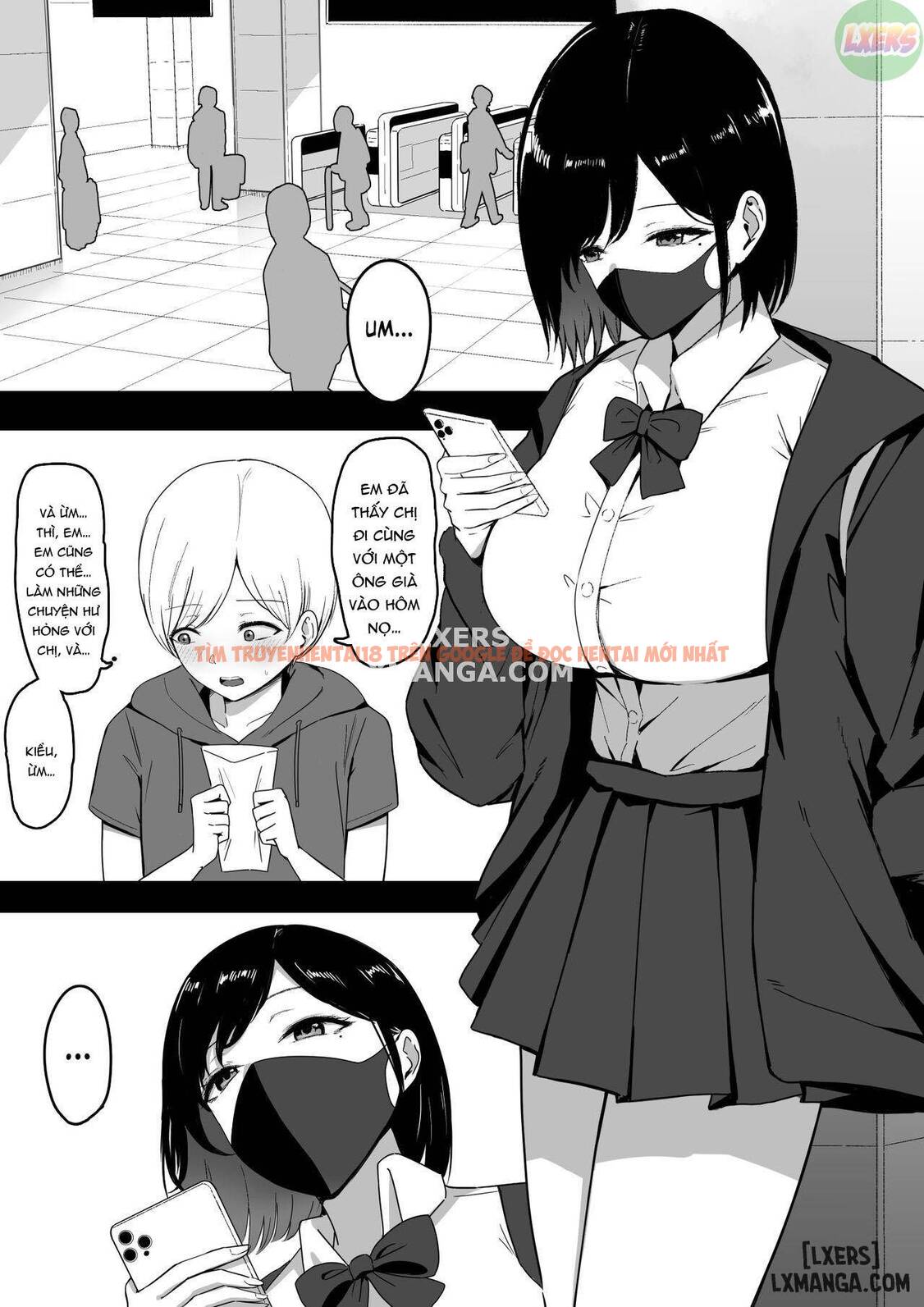 Xem ảnh 2 trong truyện hentai Stealthy Sexcapades With A Slutty Gyaru Skank - One Shot - hentaitvn.net