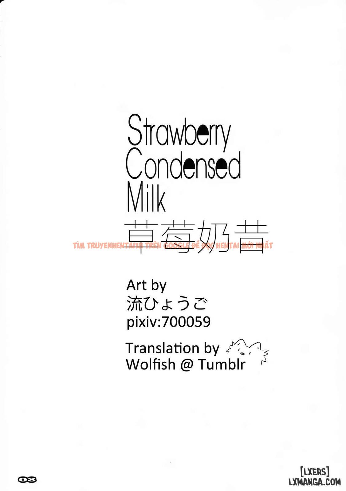 Xem ảnh 1 trong truyện hentai Strawberry Condensed Milk - One Shot - hentaitvn.net