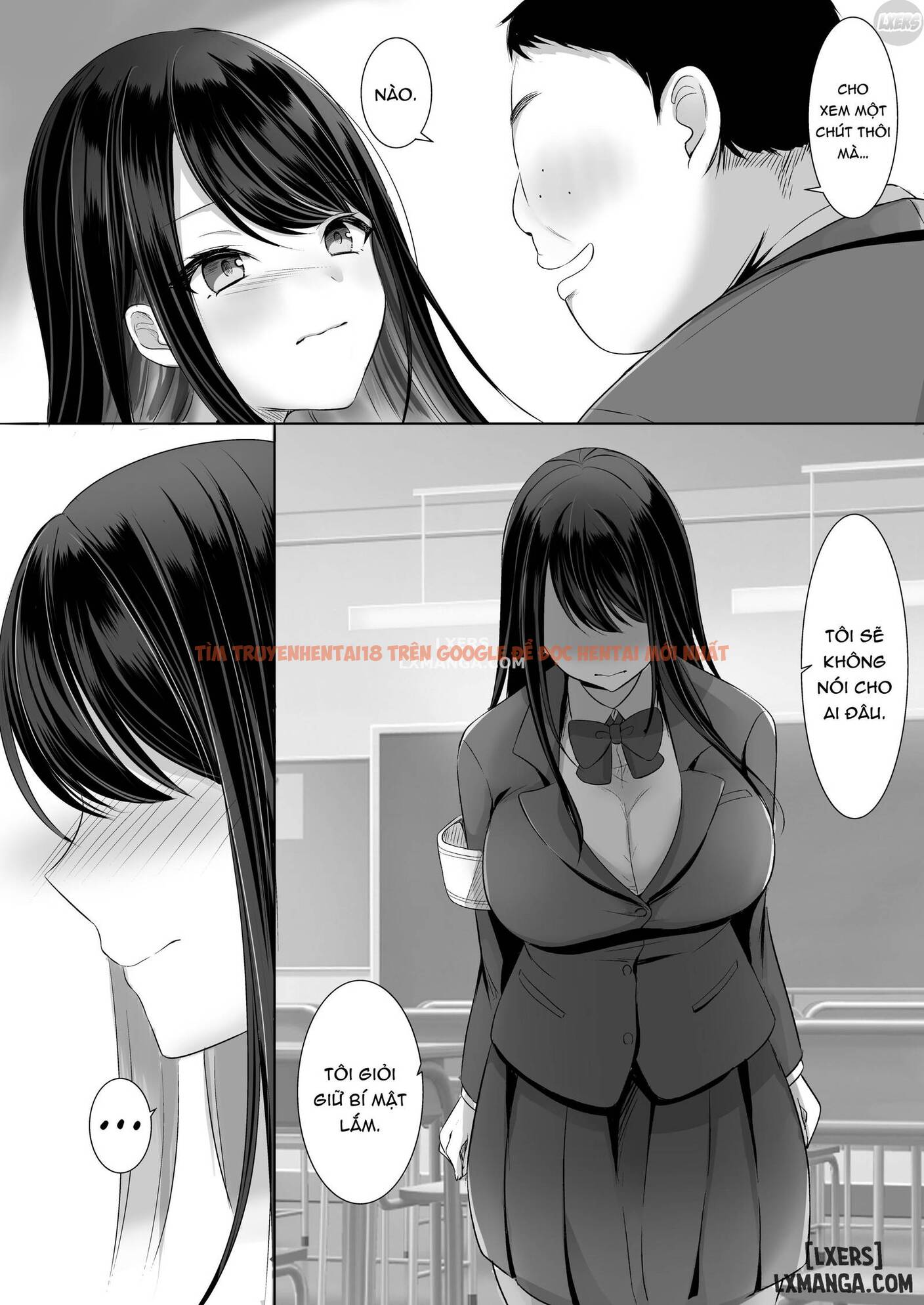 Xem ảnh 13 trong truyện hentai Stuck After School - A Busty Virgin Hall Monitor Gets Caught Touching Herself - One Shot - hentaitvn.net