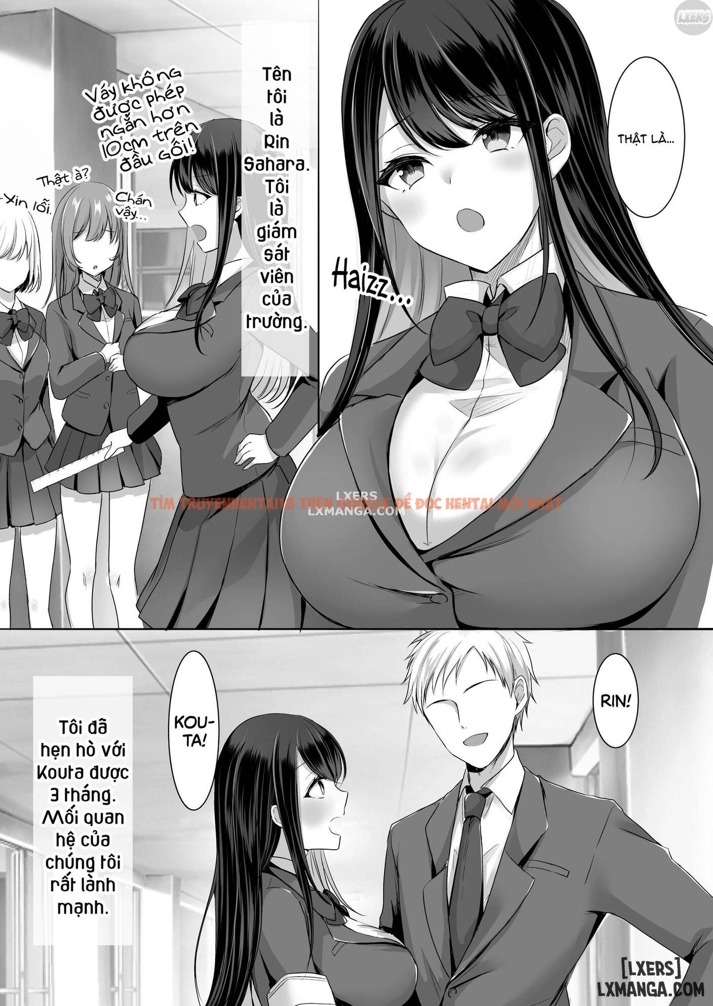 Xem ảnh 3 trong truyện hentai Stuck After School - A Busty Virgin Hall Monitor Gets Caught Touching Herself - One Shot - hentaitvn.net