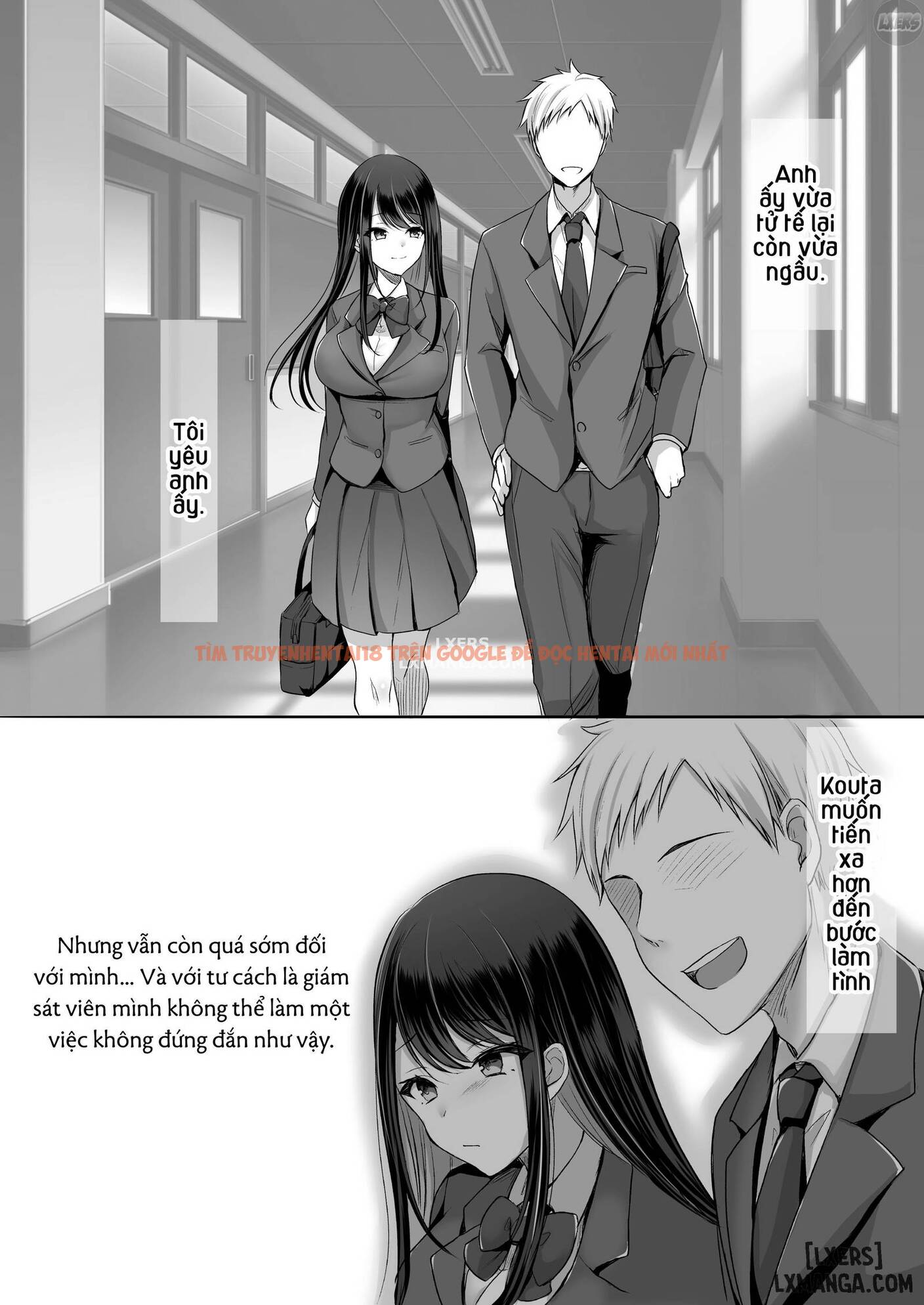 Xem ảnh 4 trong truyện hentai Stuck After School - A Busty Virgin Hall Monitor Gets Caught Touching Herself - One Shot - hentaitvn.net