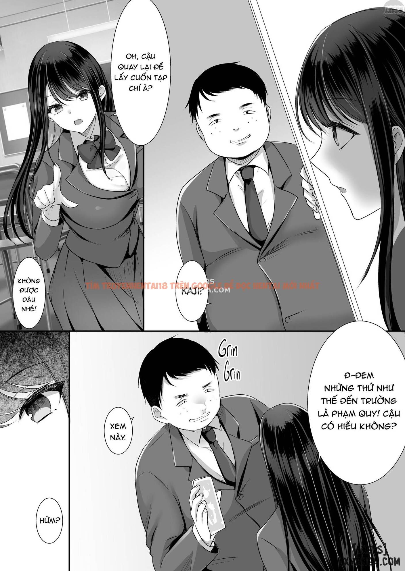 Xem ảnh 9 trong truyện hentai Stuck After School - A Busty Virgin Hall Monitor Gets Caught Touching Herself - One Shot - hentaitvn.net