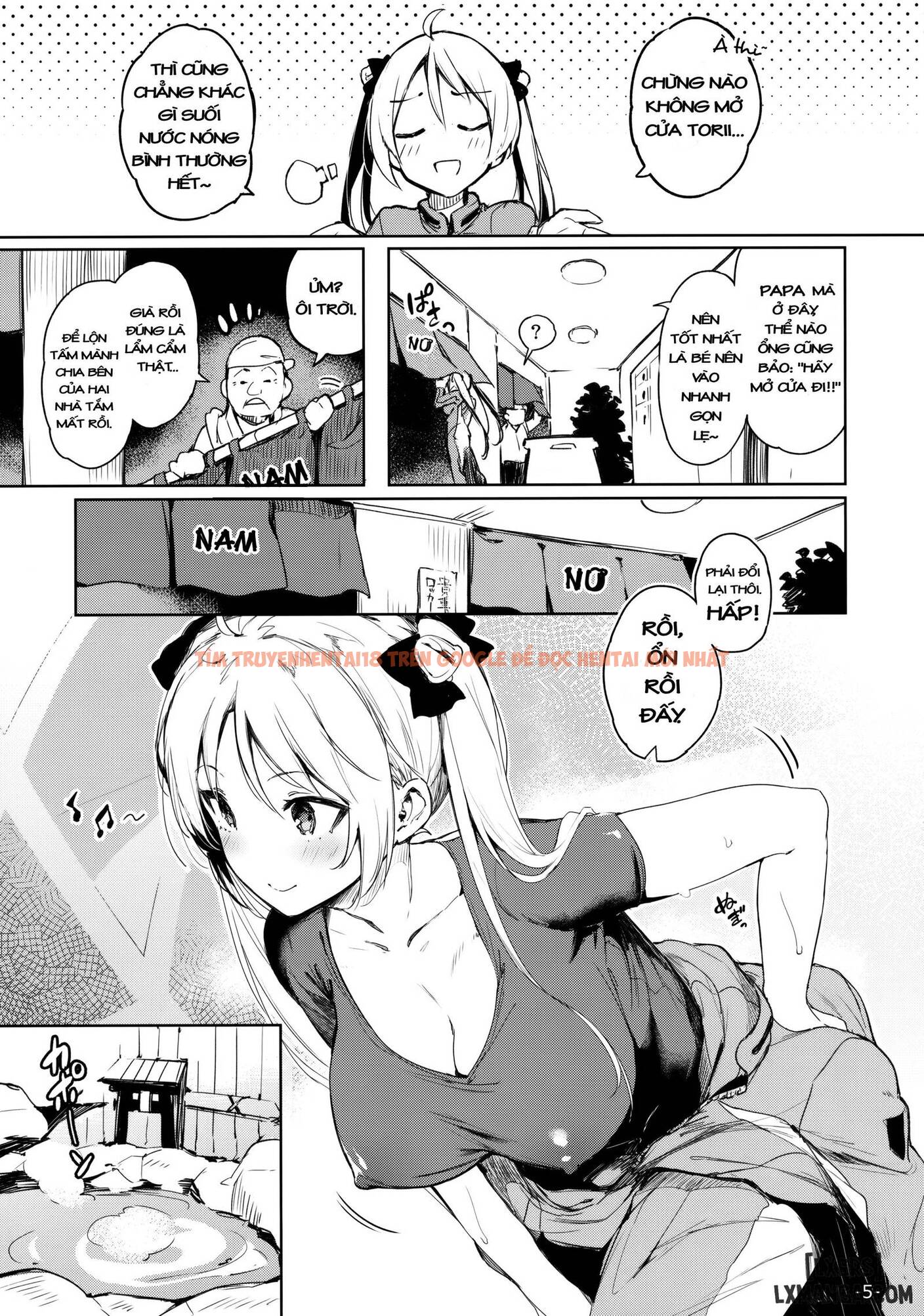 Xem ảnh 3 trong truyện hentai Stuck In A Wall, Rin-chan's Crisis - One Shot - hentaitvn.net