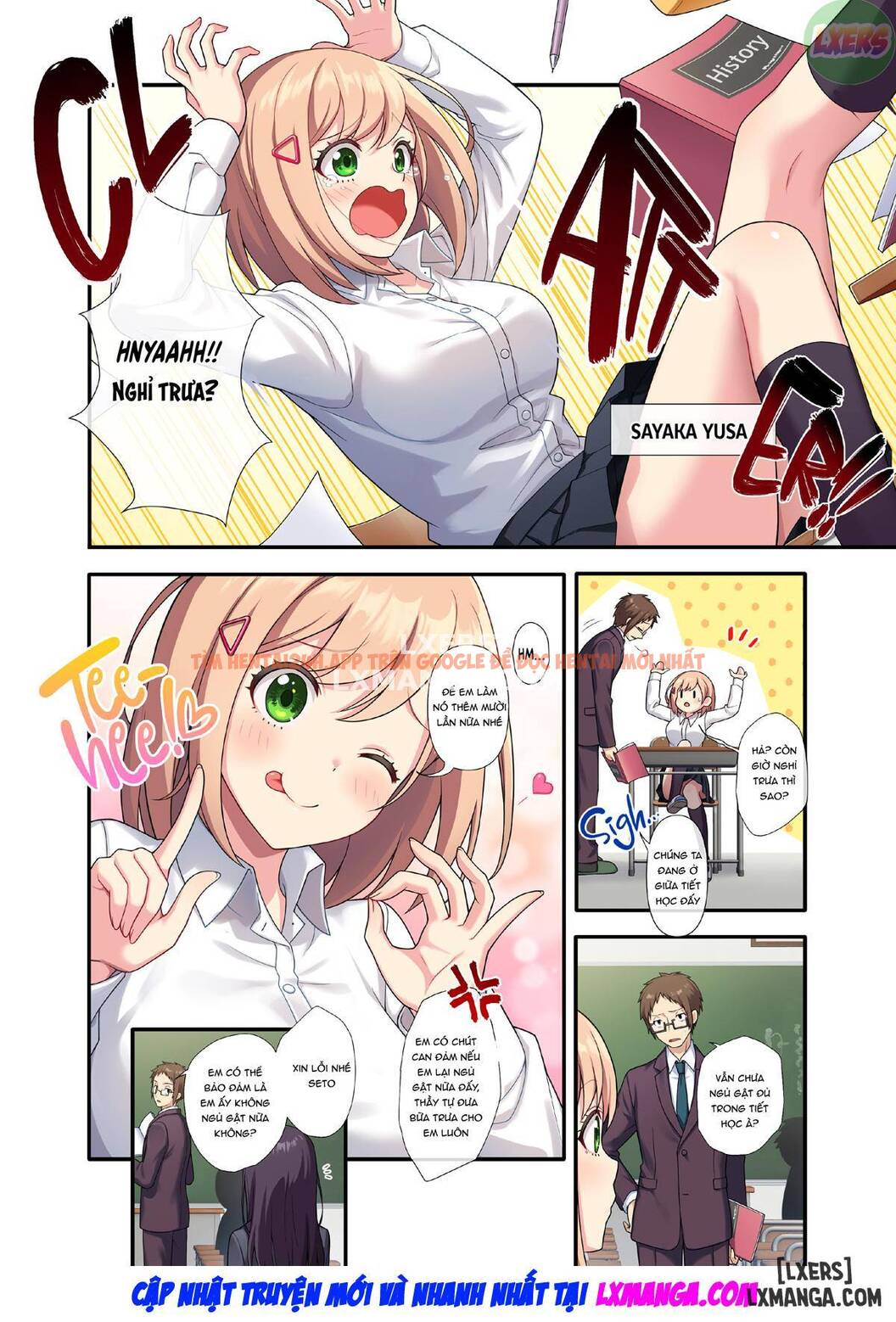 Xem ảnh Sự Cám Dỗ Hấp Dẫn꞉ Bị Quyến Rũ Bởi Học Sinh Ngực Khủng Của Tôi - One Shot - 5 - TruyenVN.APP