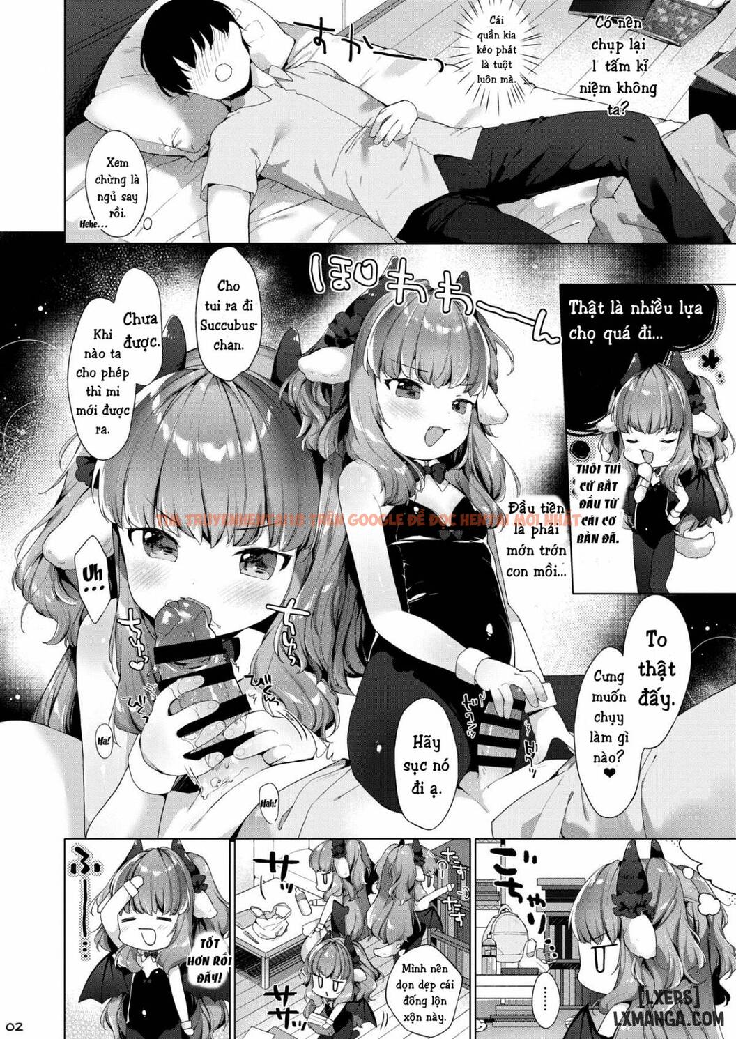 Xem ảnh 2 trong truyện hentai Succubus-Chan Chorosugiru - One Shot - hentaitvn.net