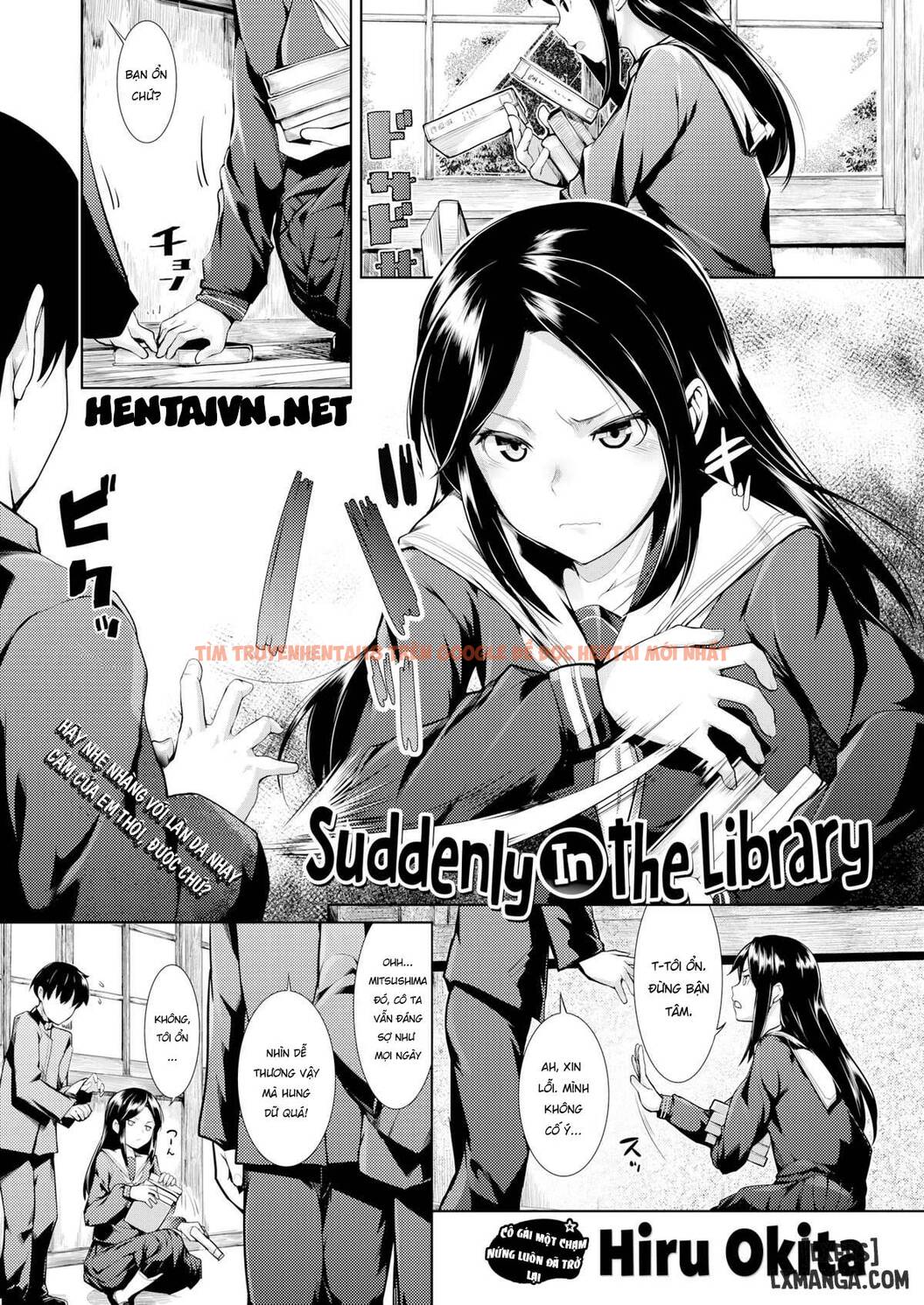 Xem ảnh 0 trong truyện hentai Suddenly In The Library - One Shot - hentaitvn.net