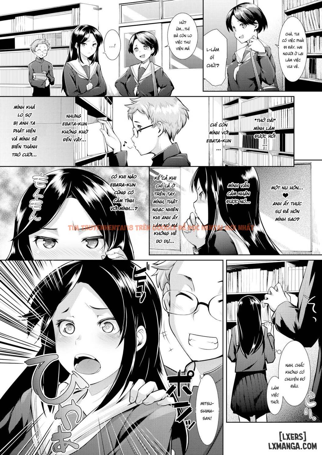 Xem ảnh 3 trong truyện hentai Suddenly In The Library - One Shot - hentaitvn.net