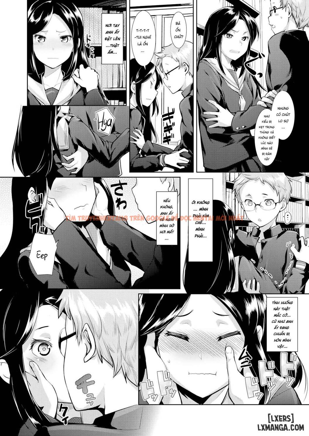 Xem ảnh 5 trong truyện hentai Suddenly In The Library - One Shot - hentaitvn.net