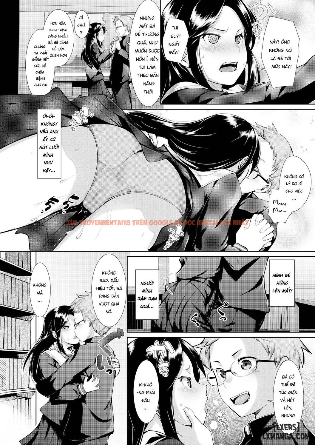 Xem ảnh 7 trong truyện hentai Suddenly In The Library - One Shot - hentaitvn.net