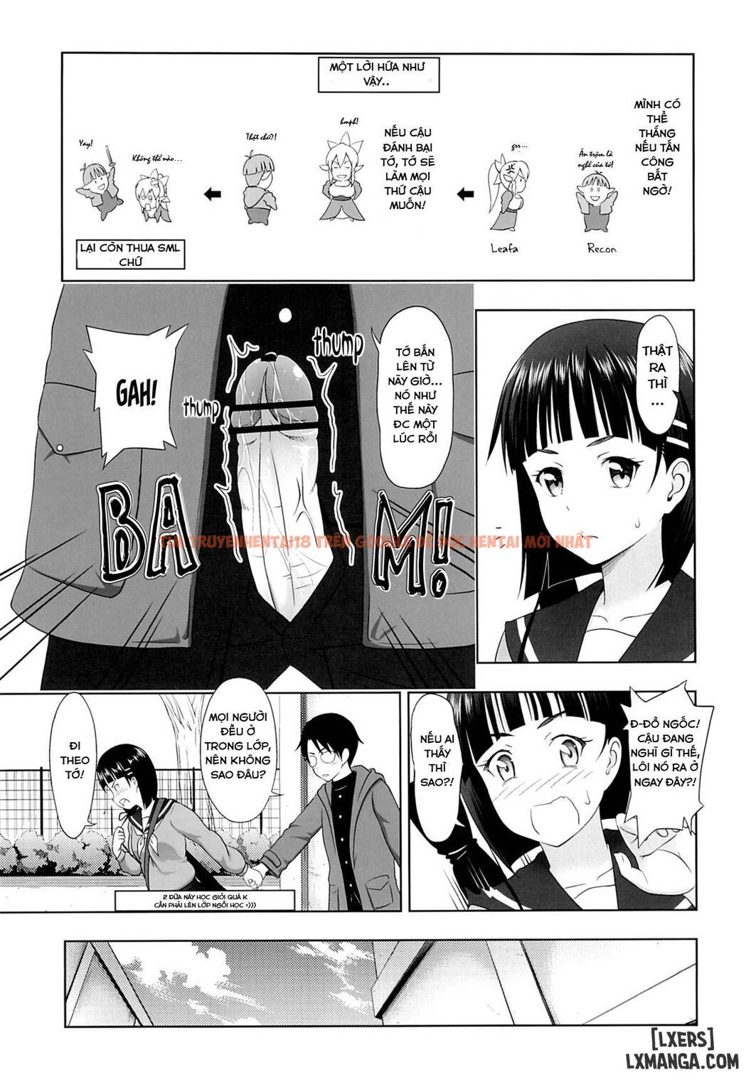 Xem ảnh 3 trong truyện hentai Suguha No Usuusu Na Ehon 2 - One Shot - hentaitvn.net