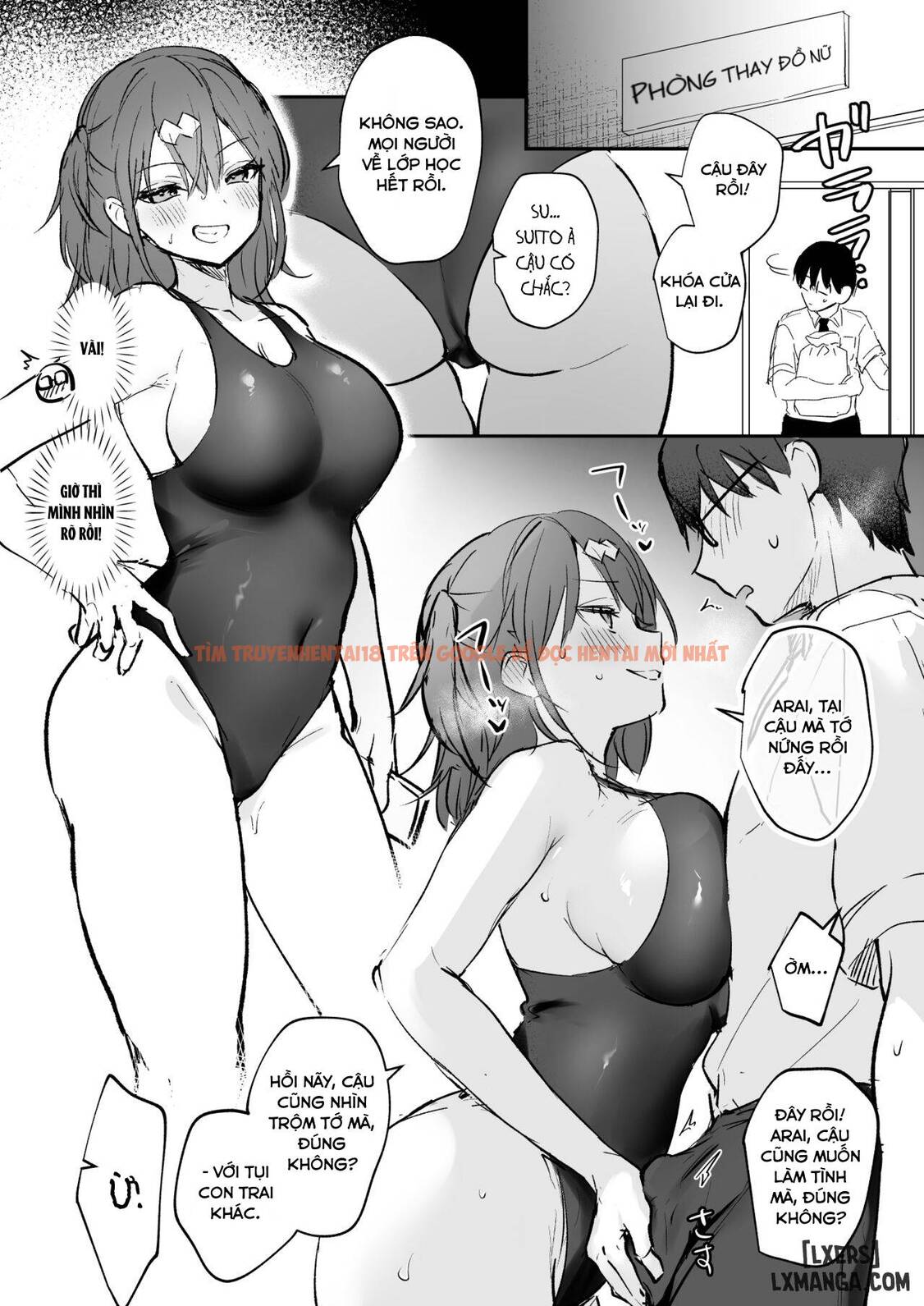 Xem ảnh 4 trong truyện hentai Suito-san Sukumizu Ecchi Manga - One Shot. - hentaitvn.net