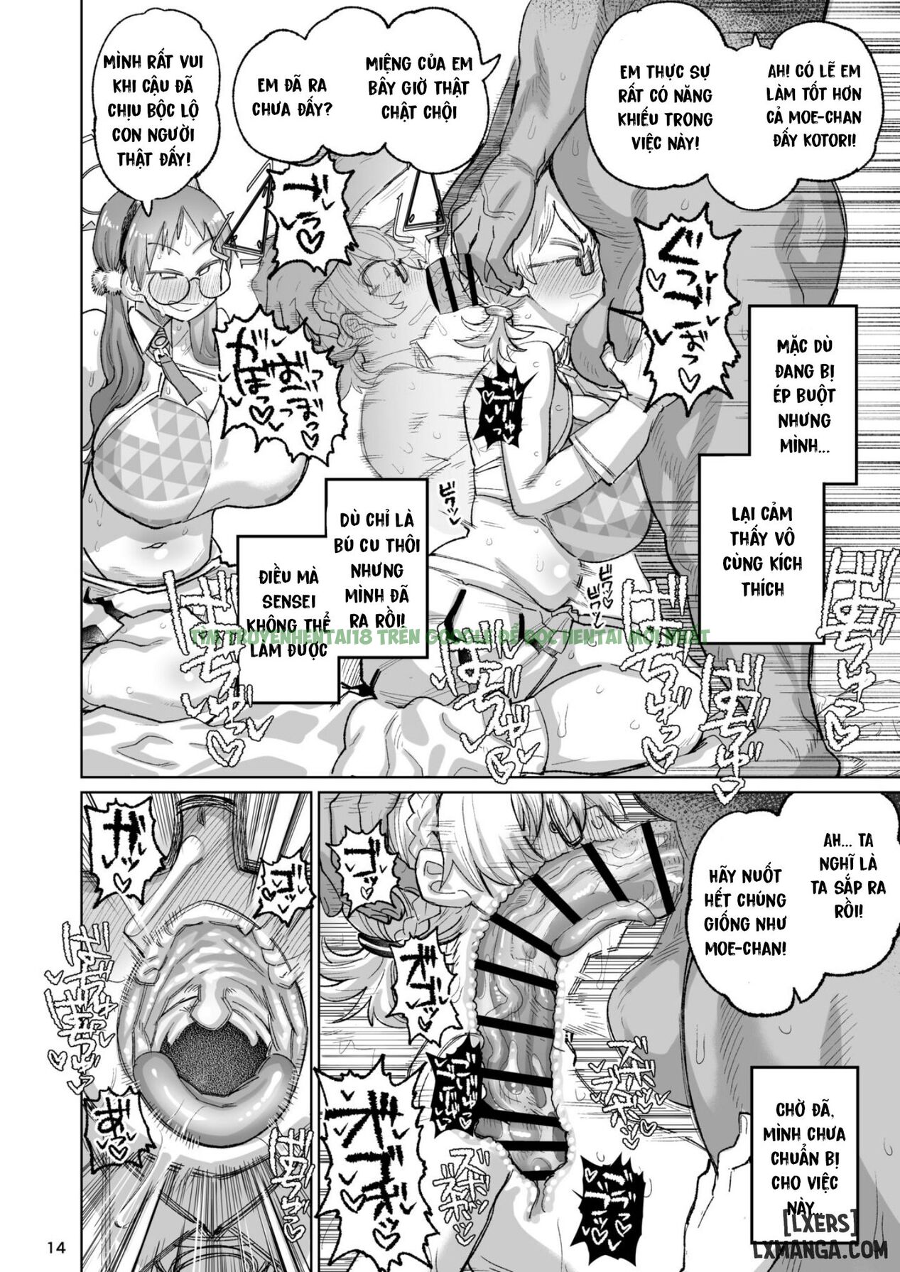 Hình ảnh 13 trong Sukitooru Ero Megane - Chap 1