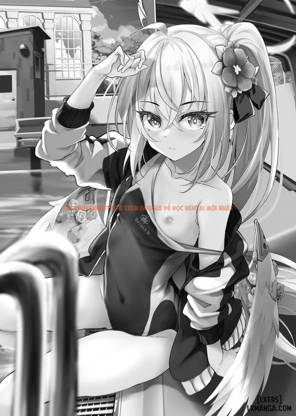 Xem ảnh 13 trong truyện hentai Sukumizu Azusa To Hoshuu Jugyou - One Shot - hentaitvn.net