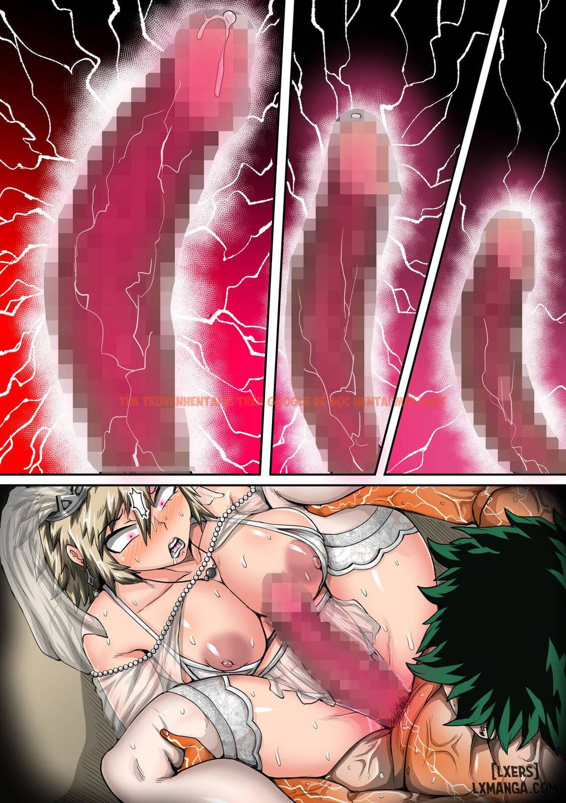 Trang truyện 16 trong truyện tranh Summer Vacation With Bakugo’s Mom Part Three Chapter Two - Chap 1 - lxmanga.org