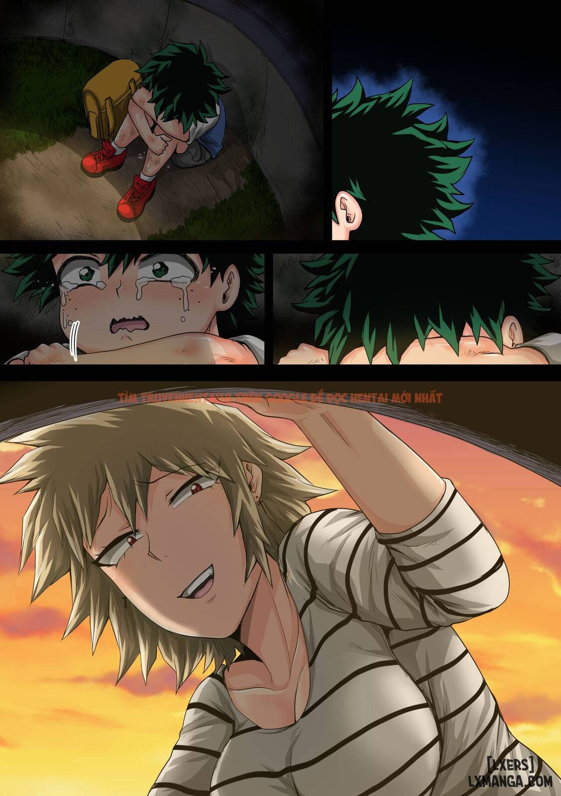 Trang truyện 43 trong truyện tranh Summer Vacation With Bakugo’s Mom Part Three Chapter Two - Chap 1 - lxmanga.org
