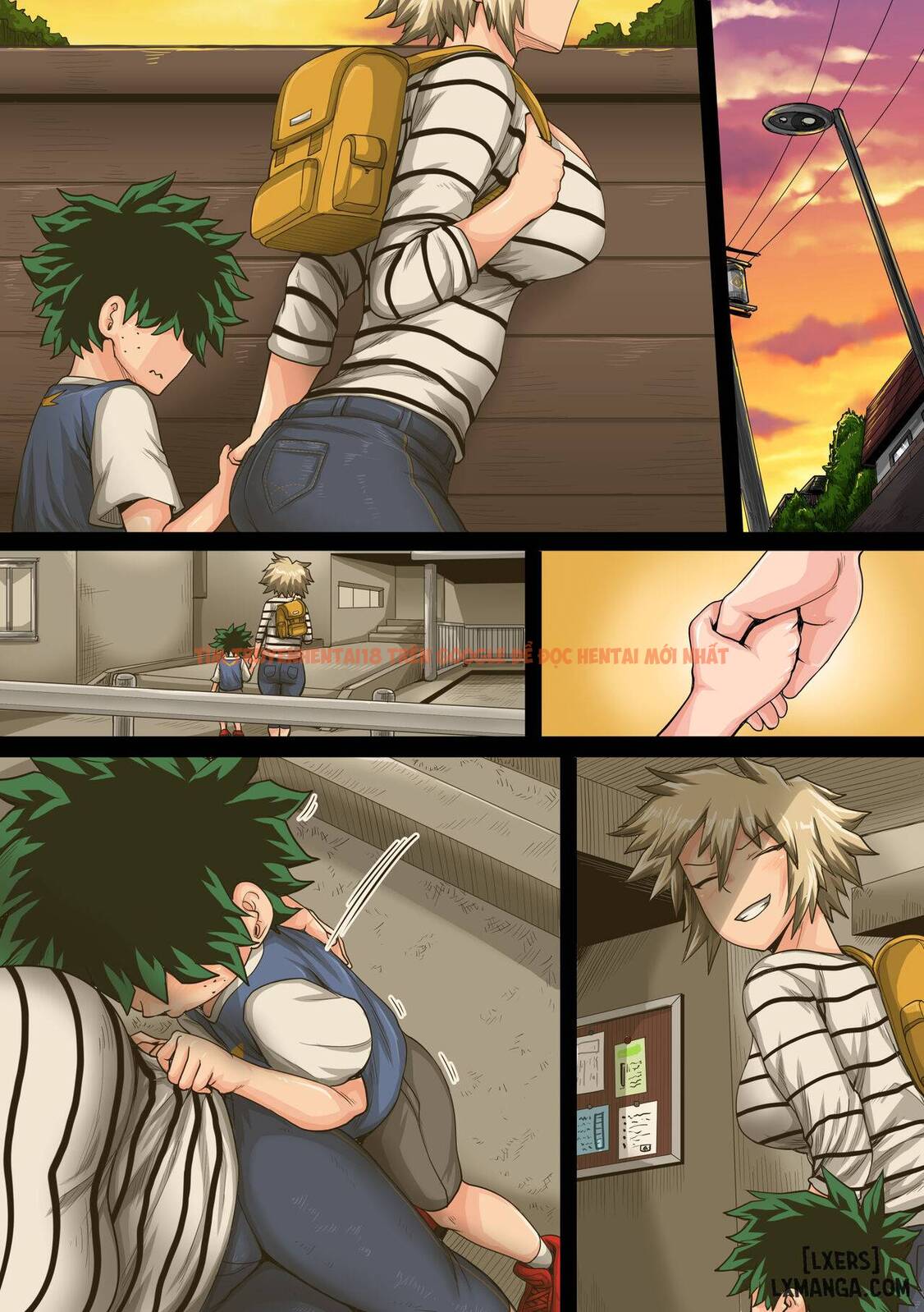 Trang truyện 44 trong truyện tranh Summer Vacation With Bakugo’s Mom Part Three Chapter Two - Chap 1 - lxmanga.org