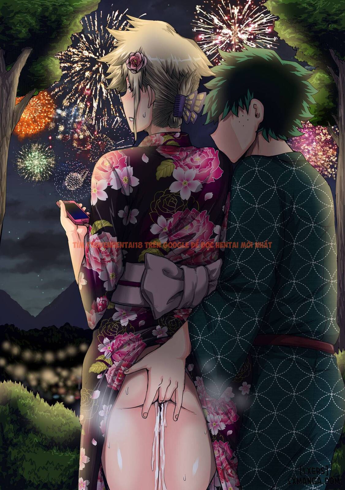Trang truyện 1 trong truyện tranh Summer Vacation With Bakugo’s Mom Part Two - Chap 1 - lxmanga.org