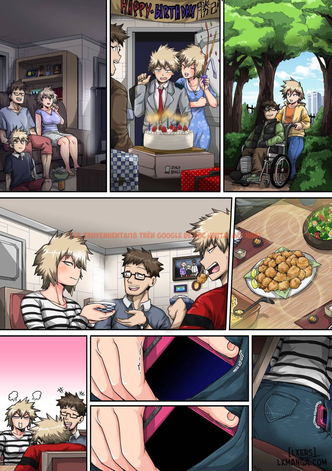 Trang truyện 13 trong truyện tranh Summer Vacation With Bakugo’s Mom Part Two - Chap 1 - lxmanga.org